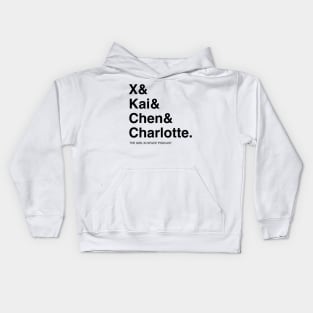 X & Kai & Chen & Charlotte Kids Hoodie